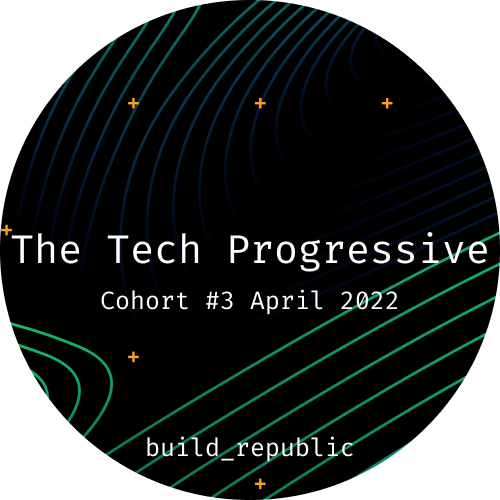 The Tech Progressive's 3rd Cohort hosted by build_republic POAP image