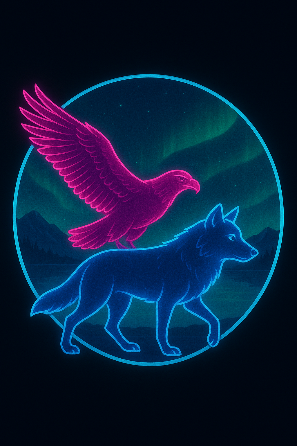 The Wolf and the Bird 🐺🦅 POAP image