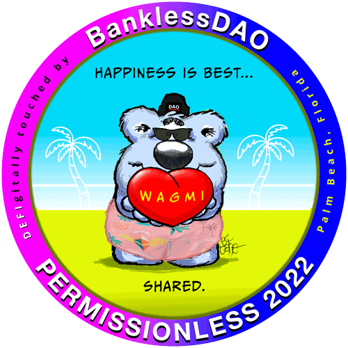 This is unBEARable! Have A hug! Permissionless x BanklessDAO POAP Treasure Hunt POAP image
