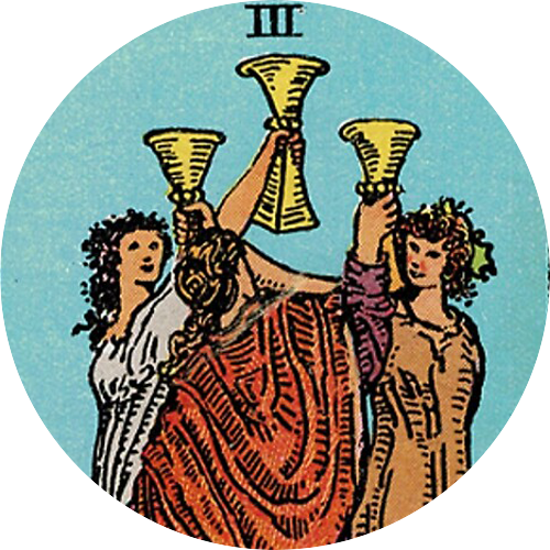 Three of Cups - S1E2 That's T.H.A.T. POAP image