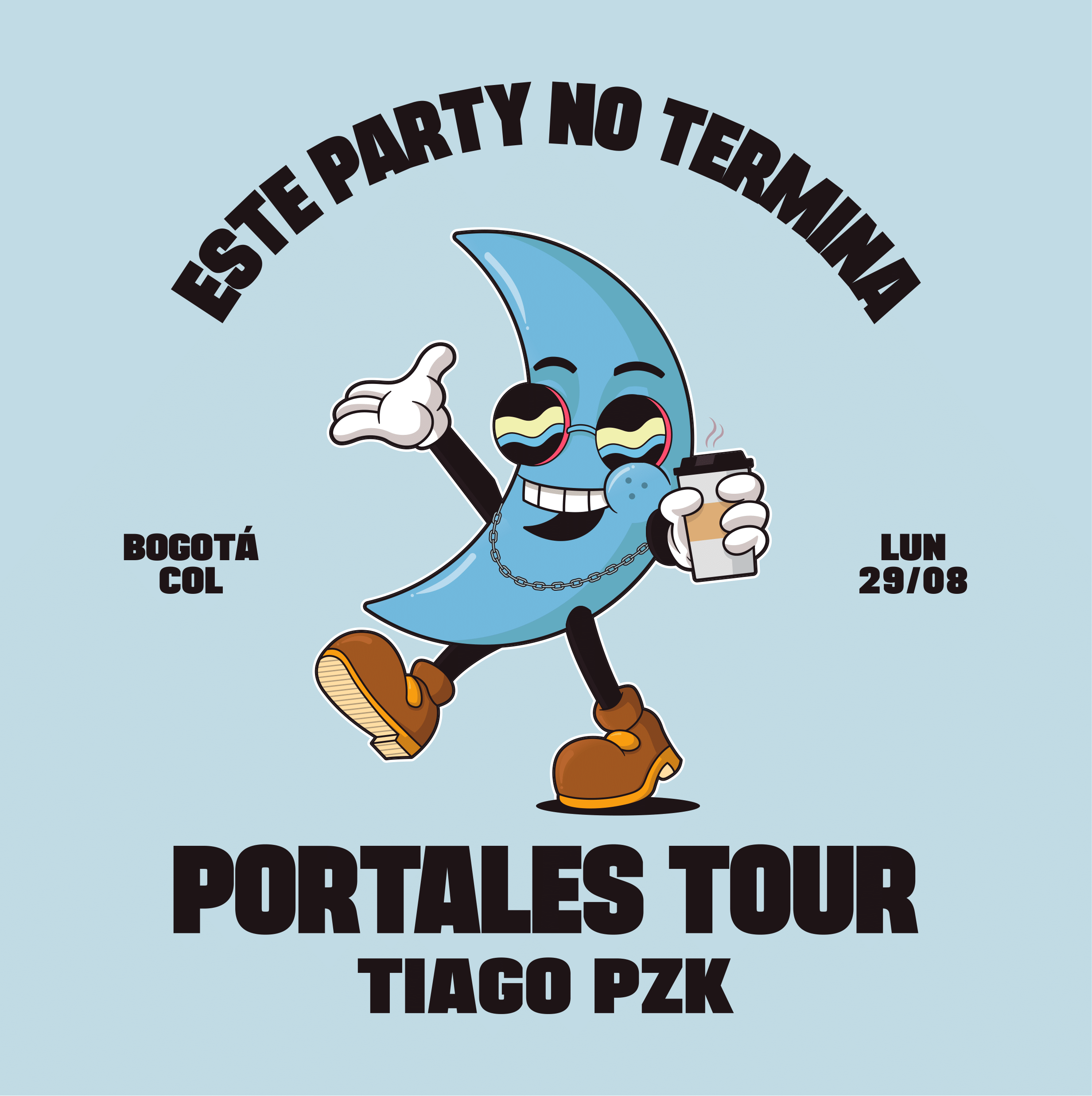 Tiago PZK Portales Tour 29/08/2022 en Colombia Bogotá / Movistar Arena POAP image