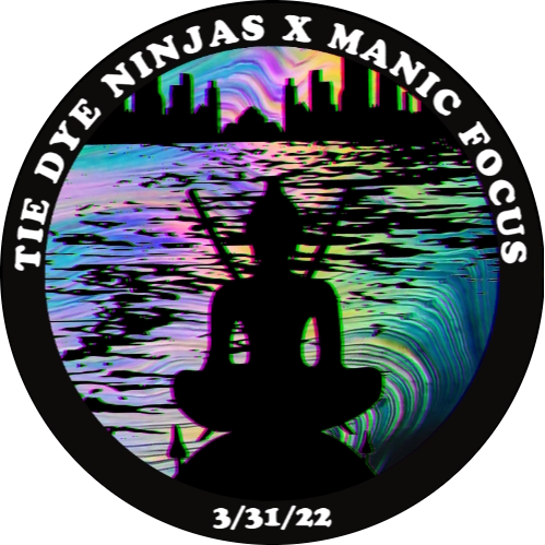 Tie Dye Ninjas x Manic Focus: A Cryptovoxels Event POAP image