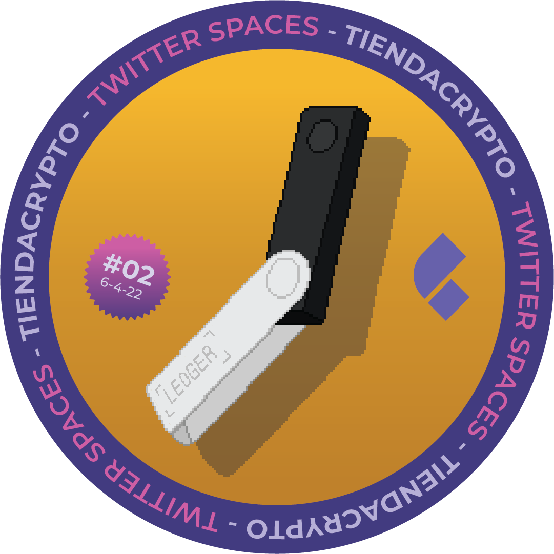 TiendaCrypto Twitter Spaces #02 POAP image