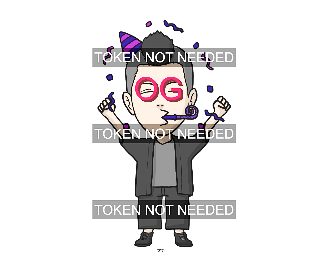 Token Not Needed OG (2021) POAP image
