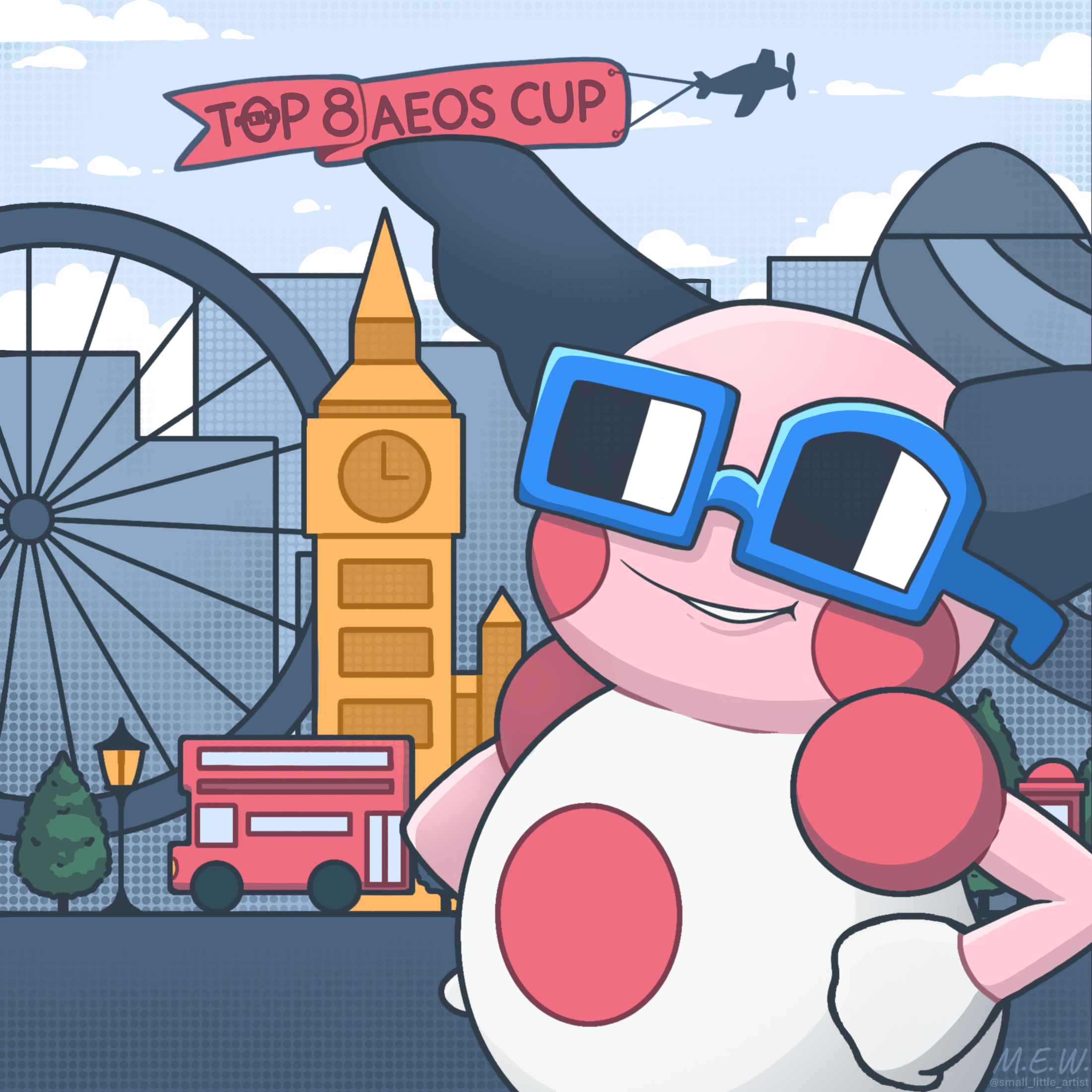 Top 8 Aeos Cup POAP image