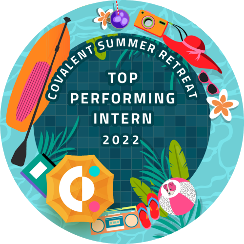 Top Performing Intern 2022 x Covalent POAP image