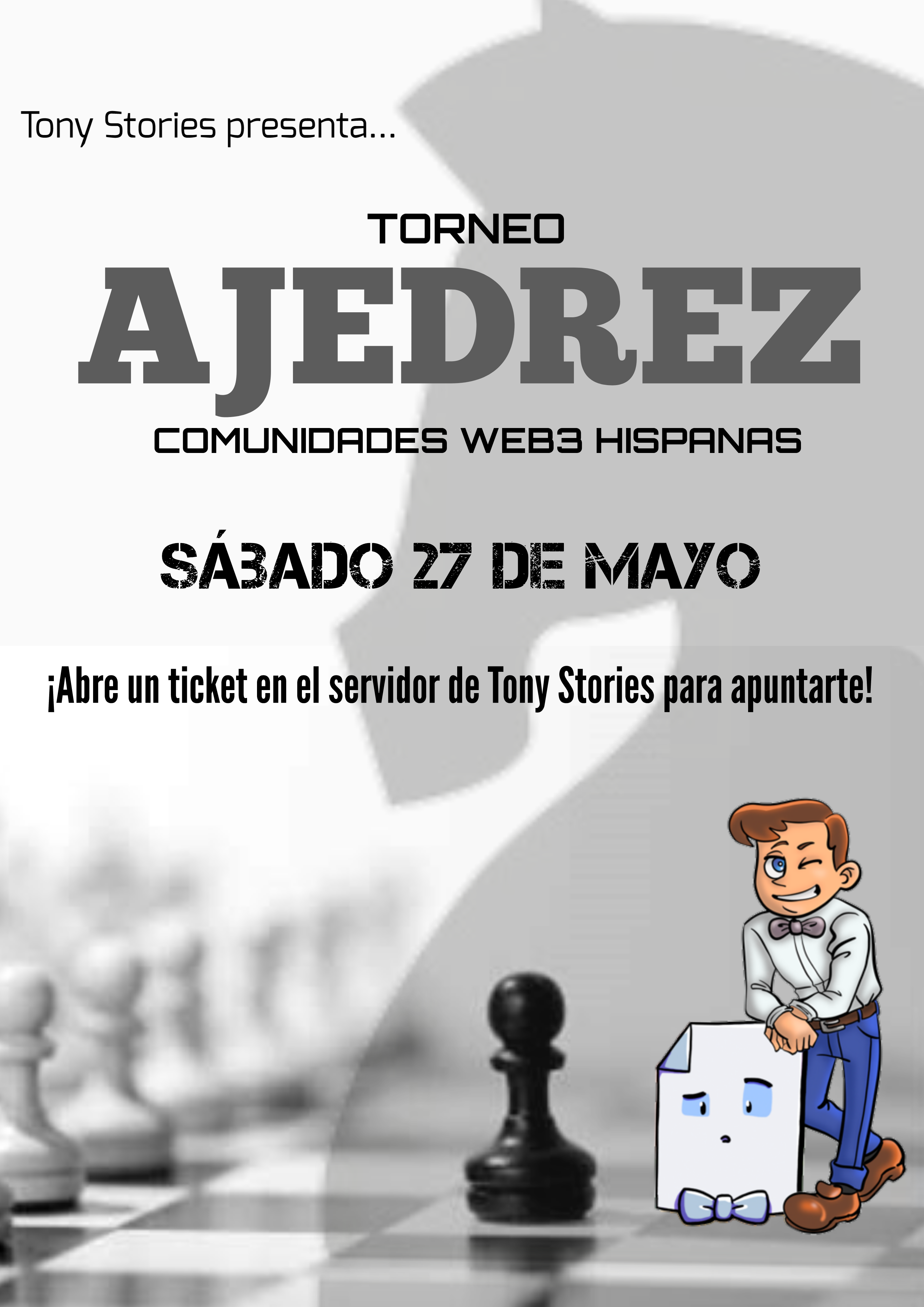 Torneo de Ajedrez Tony Stories #1 POAP image