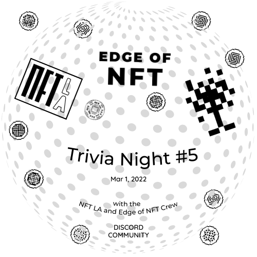 Trivia Night #5 - Edge of NFT Discord POAP image