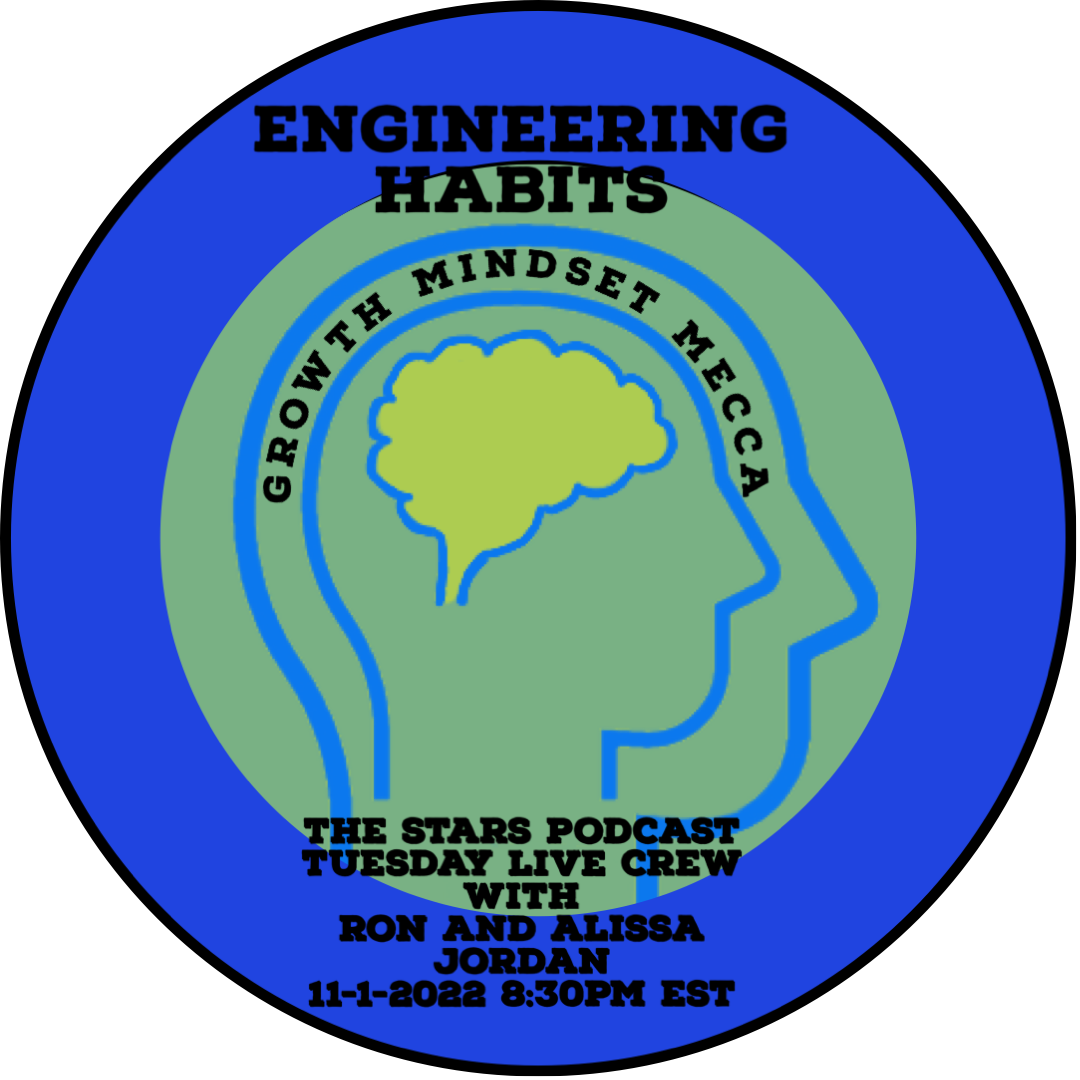 Tuesday Live Crew with The Stars Podcast: Growth Mindset Mecca 11-1-2022 POAP image
