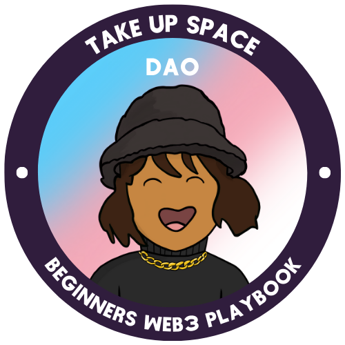 TUS Beginners Web3 Playbook - DAOs POAP image