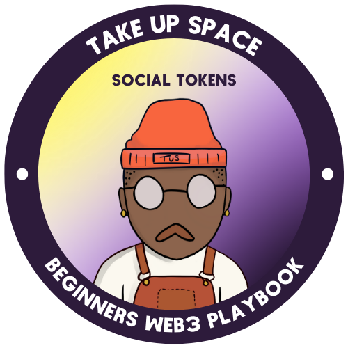 TUS Beginners Web3 Playbook - Social Token Session POAP image