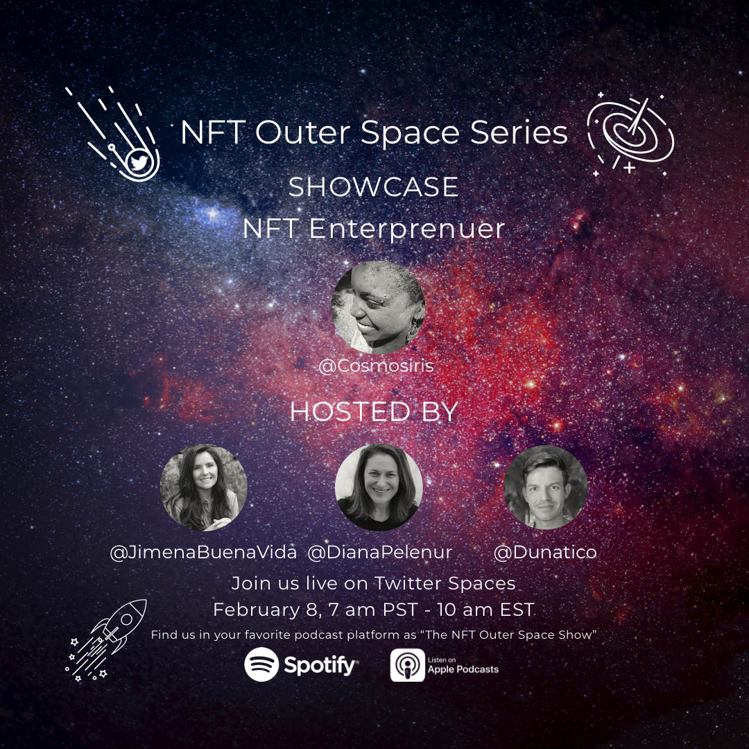 Tw Outer Space Series (Showcase) with @CosmosIris POAP image