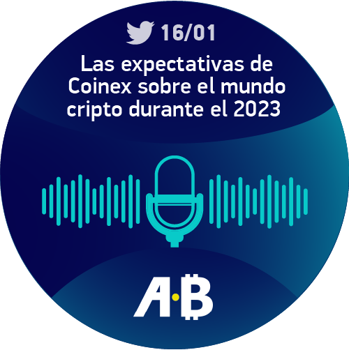 Twitter Space - ONG Bitcoin Argentina: "Las expectativas de Coinex sobre el mundo cripto durante el 2023". POAP image