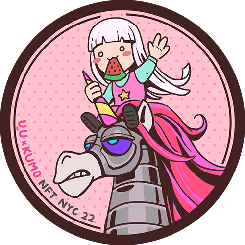 UNI x KUMO meetup at NFT NYC  POAP image