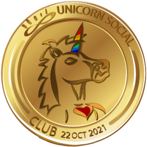 Unicorn Social Club announcement - 22 Oct '21 POAP image