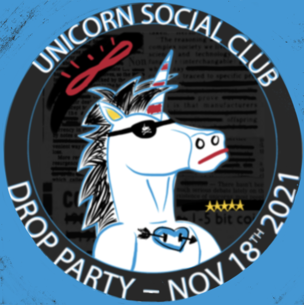 Unicorn Social Club 🦄 Drop Party - Nov 18th POAP image