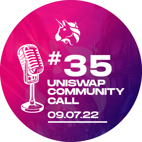Uniswap Community Call #35 POAP image