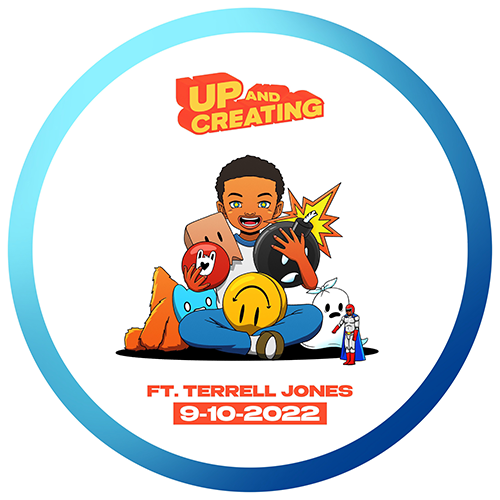 Up and Creating with Terrell Jones POAP image