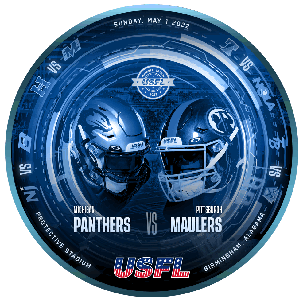 USFL - Game 11 - Pittsburgh Maulers vs Michigan Panthers POAP image