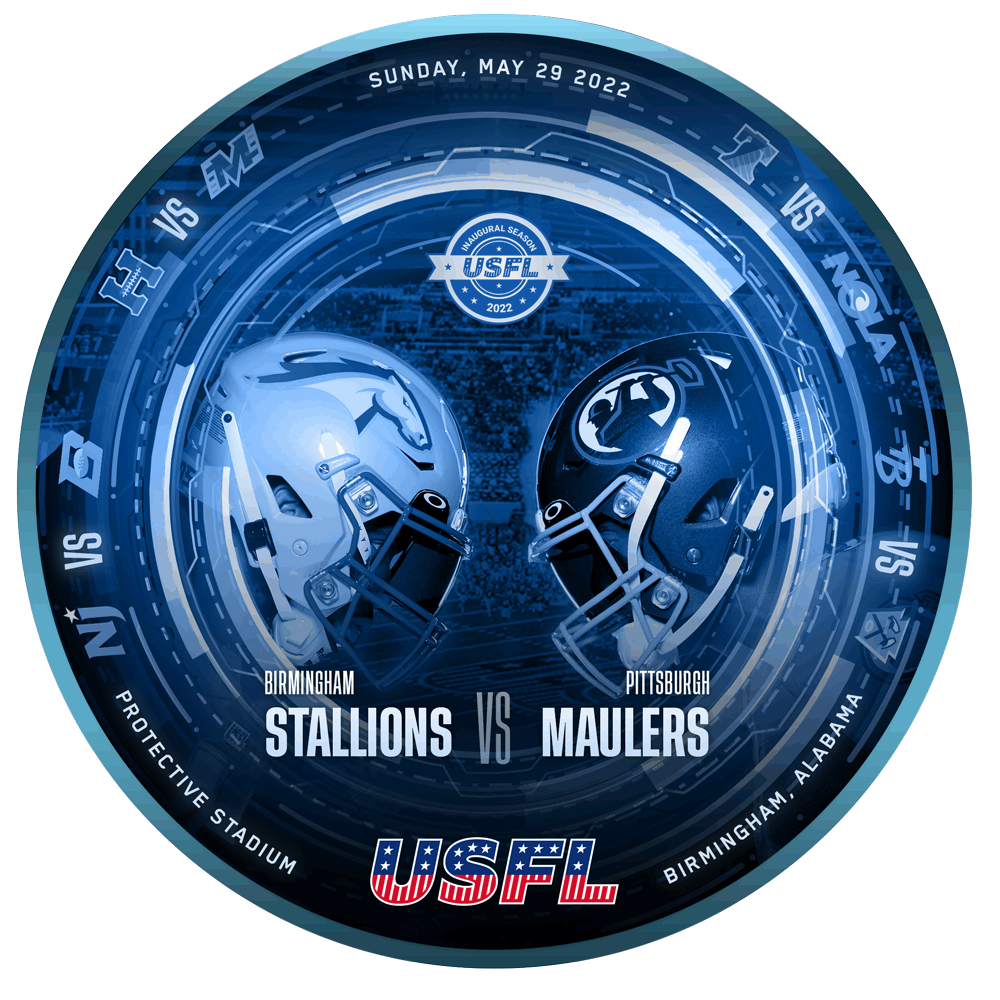 USFL - Game 27 - Birmingham Stallions vs Pittsburgh Maulers POAP image