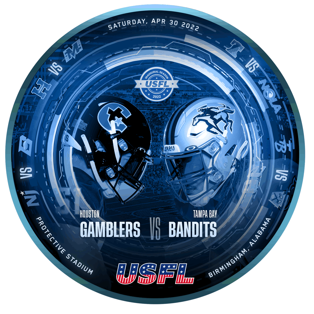 USFL - Game 9 - Tampa Bay Bandits vs Houston Gamblers POAP image