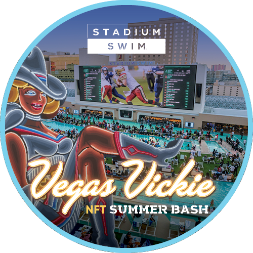 Vegas Vickie Summer Bash - Stadium Swim POAP image