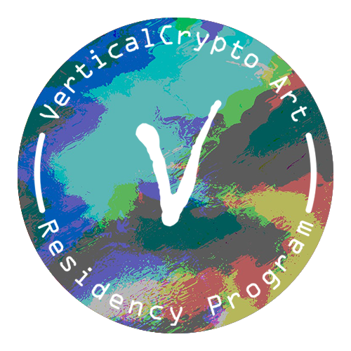VerticalCrypto Art: Curation of Crypto Art POAP image