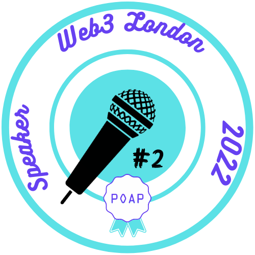VIP guest/speaker - Web3 London #2 - Web3, Film3 and beyond POAP image