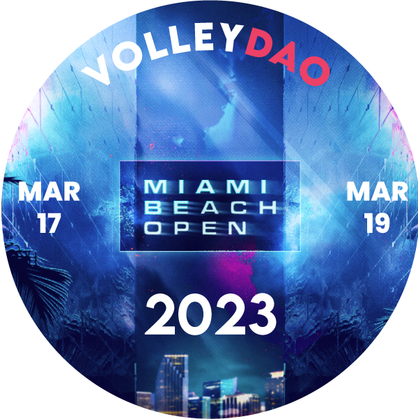 VolleyDAO | 2023 AVP Miami Beach Open POAP image