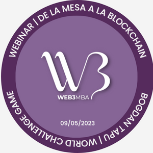 W3 Drop | De la mesa a la blockchain POAP image