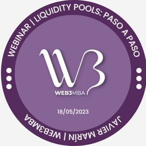 W3 Drop | Liquidity Pools: Paso a Paso POAP image