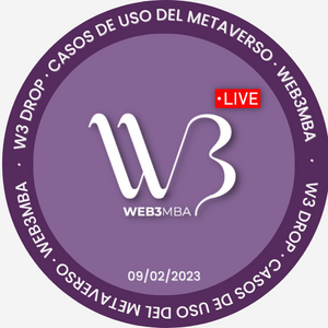 W3 Drop | Pedro Lozano: Casos de uso del Metaverso POAP image