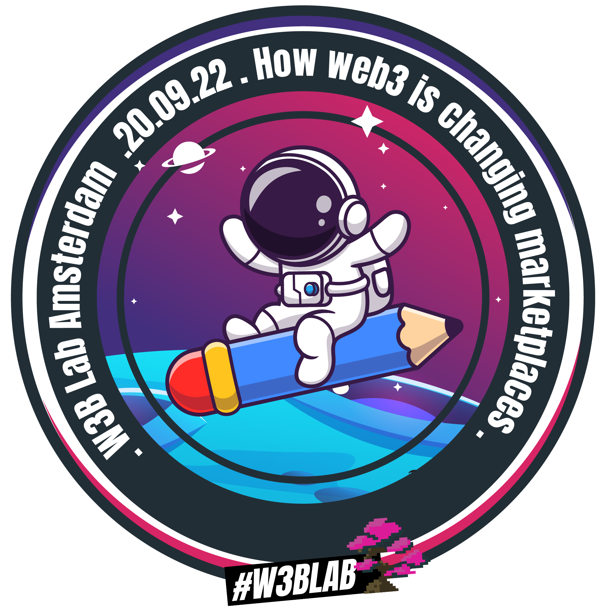 W3B Lab - 20.9.2022 How Web3 Is Changing Marketplaces - Attendee POAP image