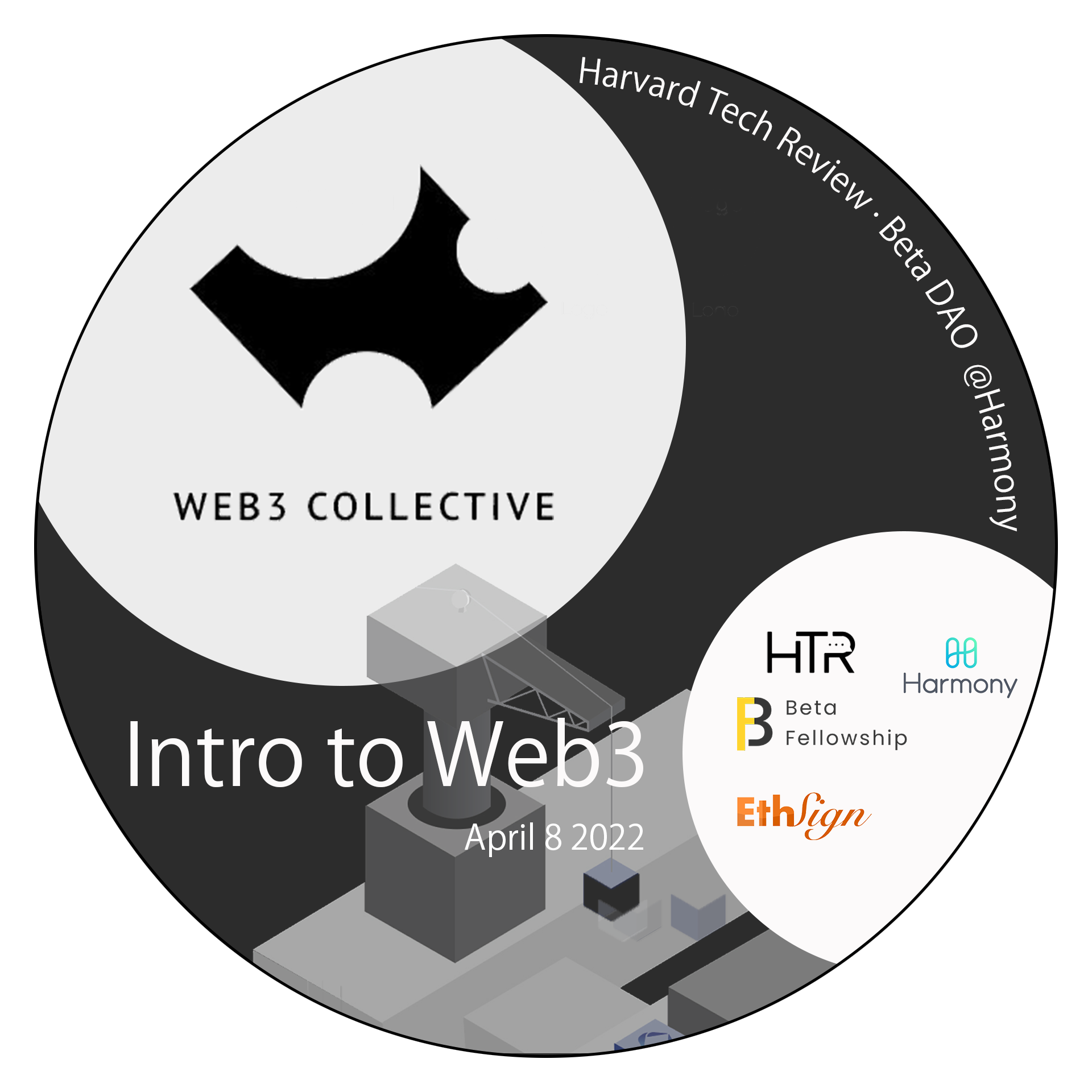 W3C x HTR x Beta DAO - Intro to Web3  POAP image