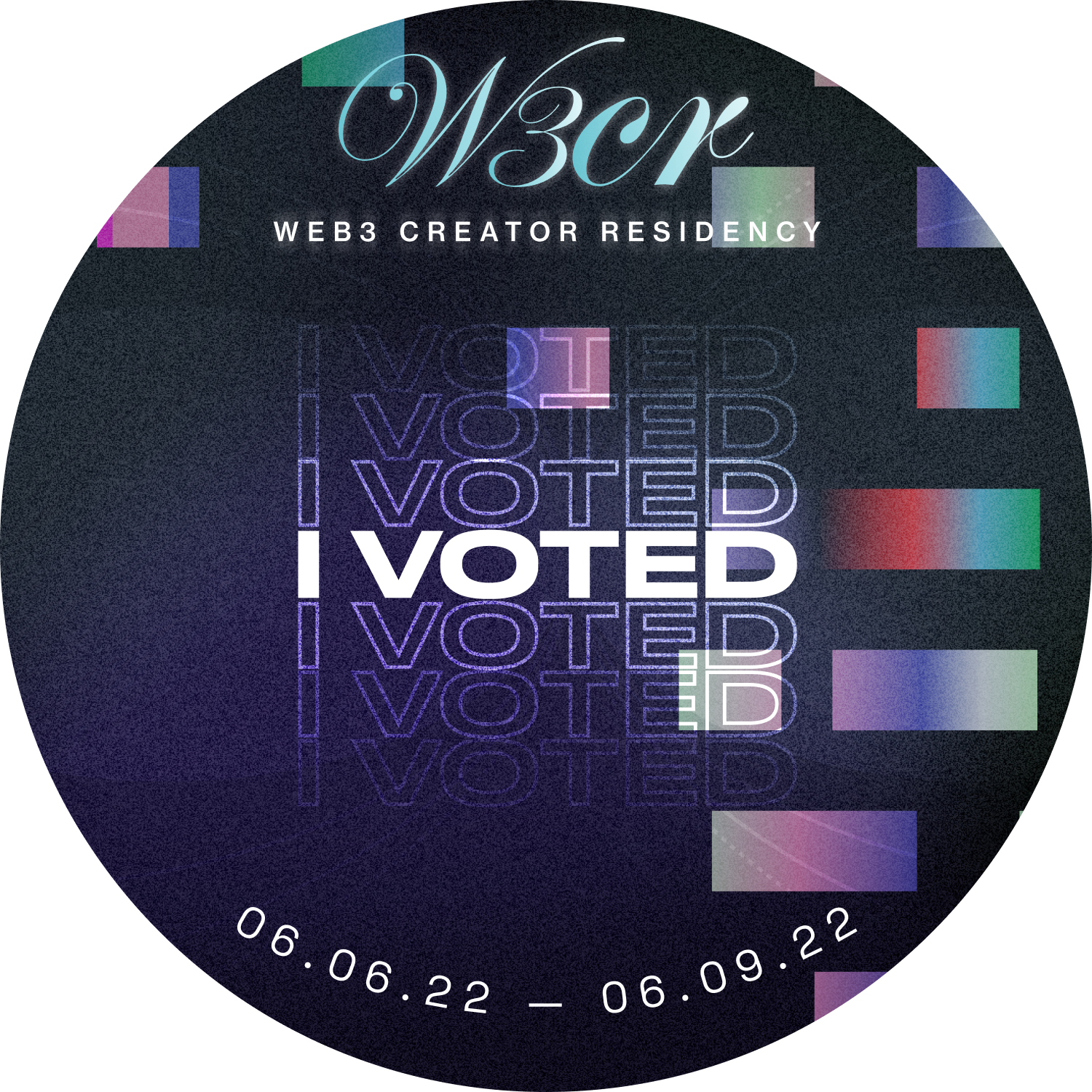 W3CR Voting POAP image