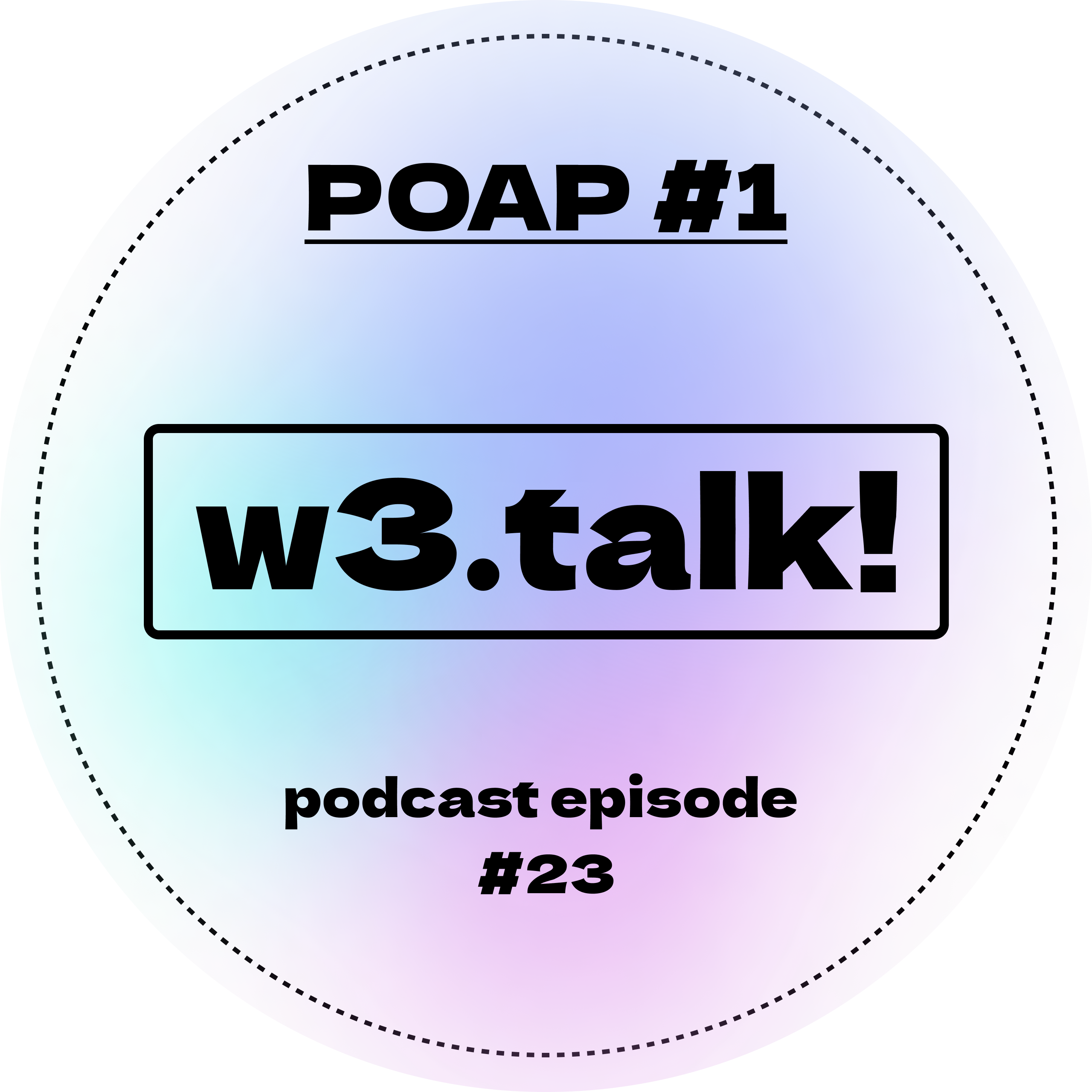 w3.talk og POAP image