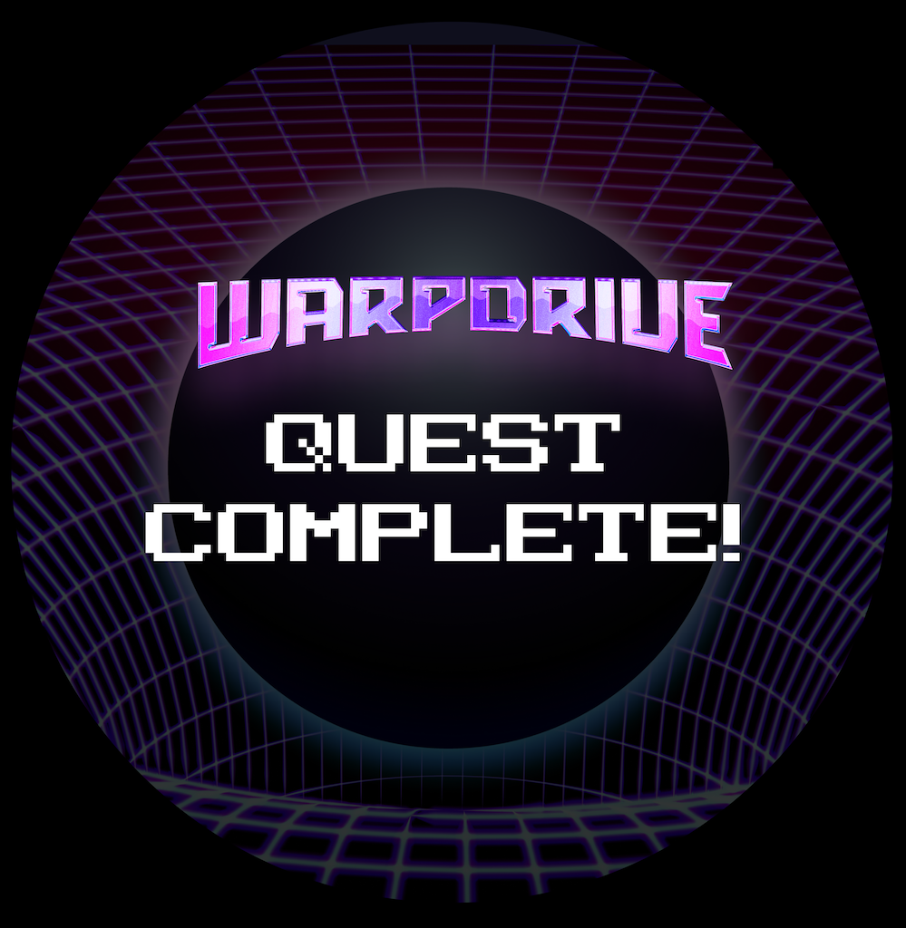Warp Drive - Quest Completed POAP image