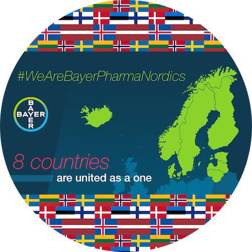 We are Bayer Pharma Nordics POAP image