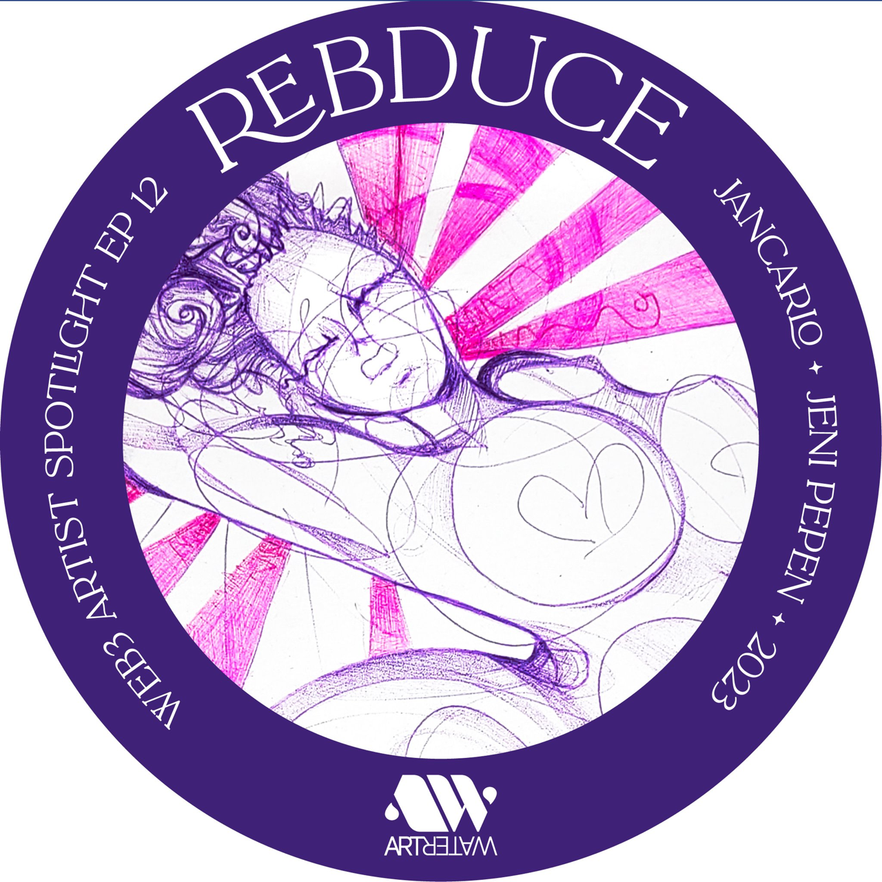 Web 3 Artist Spotlight (Ep 12) with REBDUCE! POAP image