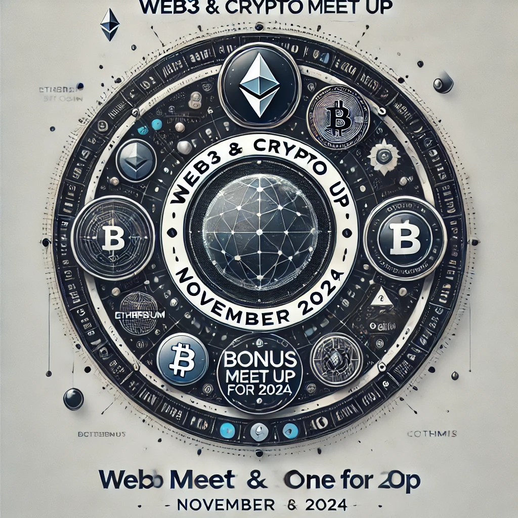Web3 & Crypto Meet Up November 2024 (Bonus Meet up and last one for 2024) POAP image