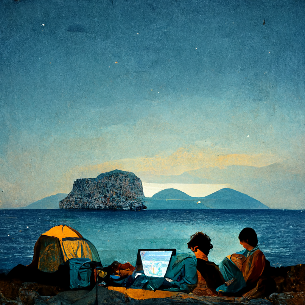 Web3 Camping Retreat in Greece POAP image