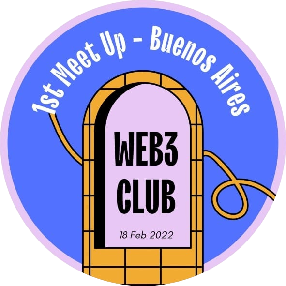 Web3 Club @ Buenos Aires - 1st Meetup POAP image