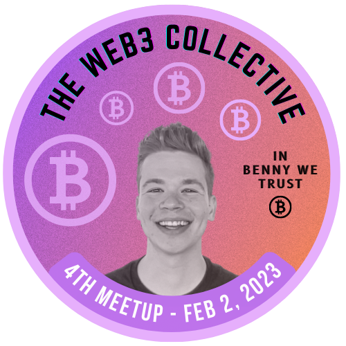  Web3 Collective Virtual February 2023 Meetup  POAP image