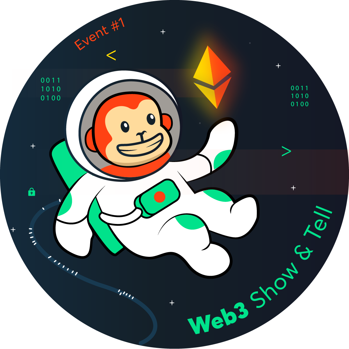 Web3 Show & Tell: Event #1 POAP image