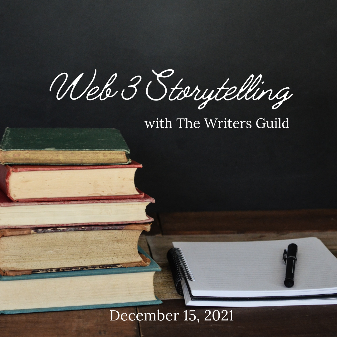 Web3 Storytelling with The Writers Guild POAP image