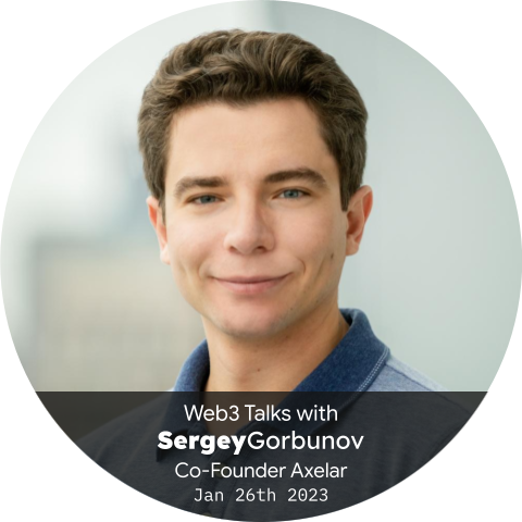 Web3 Talks with SergeyGorbunov | W3G POAP image