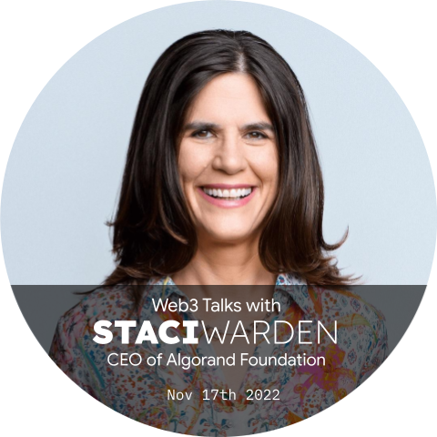 Web3 Talks with Staci Warden | W3G POAP image