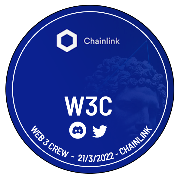 Web3Crew Chainlink POAP image