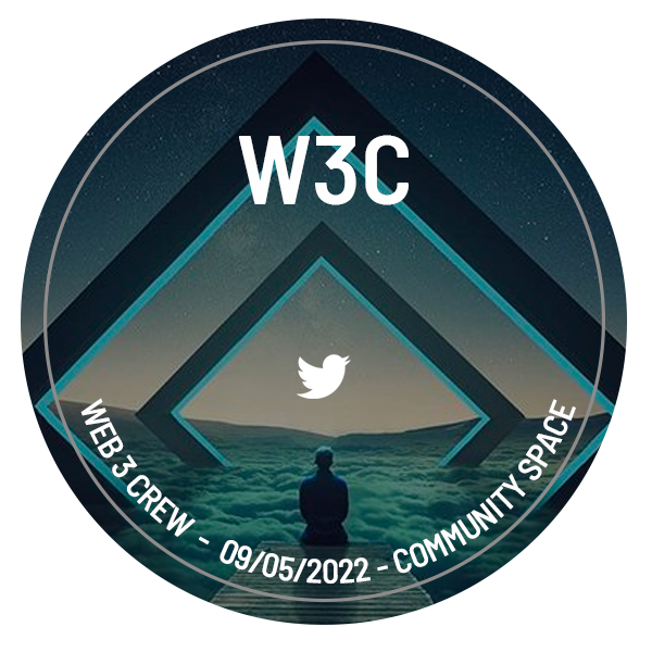 Web3Crew Community Space 09-05-22 POAP image