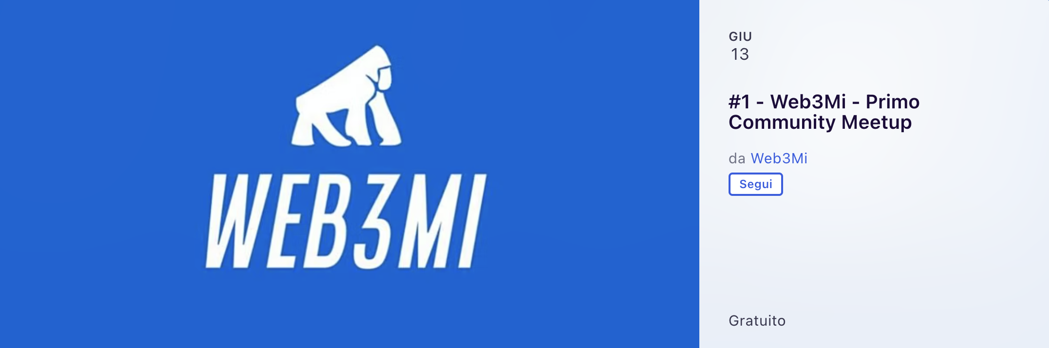 Web3Mi - 1st Community Meetup - 2022-06-13 POAP image